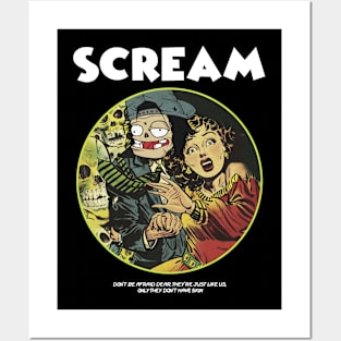 SCREAM Posters and Art